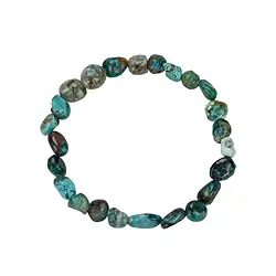 0605150079 Armband, Chrysocoll (stab.), 08-10mm Nuggets | Edelsteine, Heilsteine & Schmuck