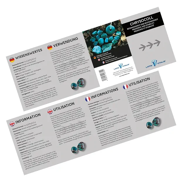 Anhänger Chrysopras "Loslassen und Genuss" | GH Edelsteine, Heilsteine & Schmuck