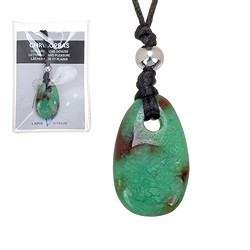 0605228001 Ciondolo in crisoprasio "Lasciarsi andare e godere" | Marco Schreier