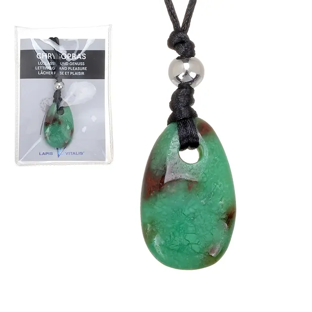 Chrysoprase pendant "Letting go and enjoyment" | gems, healing stones & jewelry