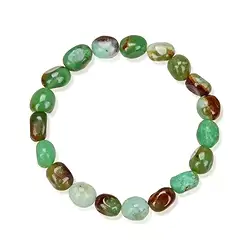 0605250179 Armband, Chrysopras, 10 x 8mm Nuggets | Edelsteine, Heilsteine & Schmuck-Handel