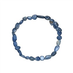 0606350079 Bracelet, Kyanite (blue), 08-10mm nuggets | wholesaler gems & healing stones