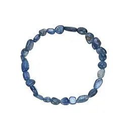 0606350079 Bracelet, Kyanite (blue), 08-10mm nuggets | wholesaler gems & healing stones