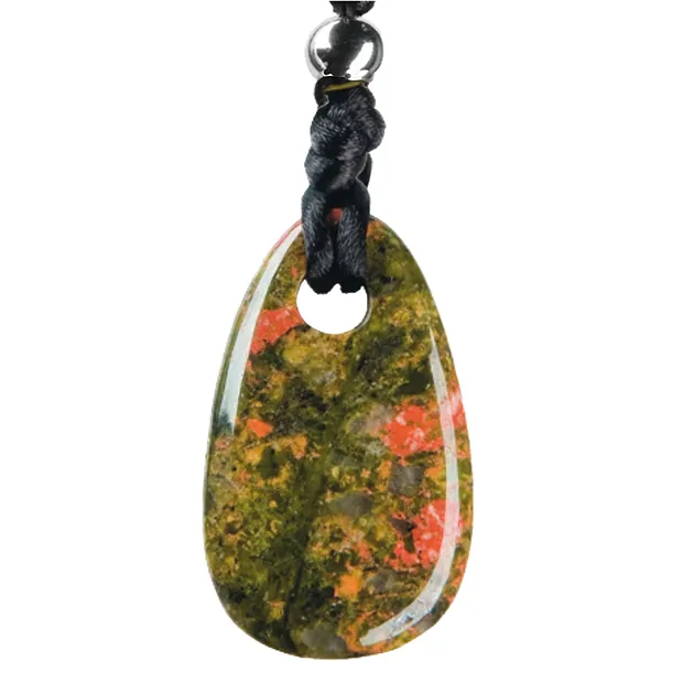 Pendentif pierre de force Épidote (régénération) | Marco Schreier