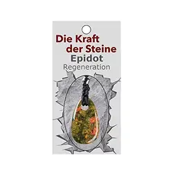 0606971015 Pendentif pierre de force Épidote (régénération) | Marco Schreier