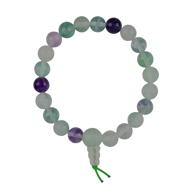 Bracciale energetico in fluorite | Gemme Schreier, pietre curative e gioielli