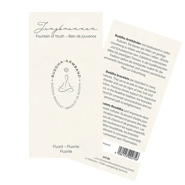 Kraftarmband Fluorit | Schreier Großhändler Edelsteine, Heilsteine & Schmuck