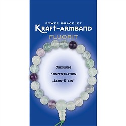 0607250001 Kraftarmband Fluorit  | Schreier Großhändler Edelsteine, Heilsteine & Schmuck