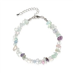 0607250038 Armband Barock Classic, Fluorit | Großhändler Edelsteine, Heilsteine & Schmuck