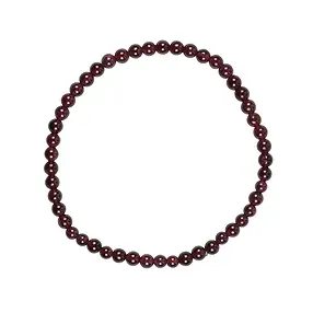 Bracelet, garnet, 04mm beads | wholesale supplier gems, healing stones & jewelry