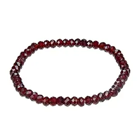 Bracelet, grenat, 03 x 05mm Boutons, facettés | Marco Schreier