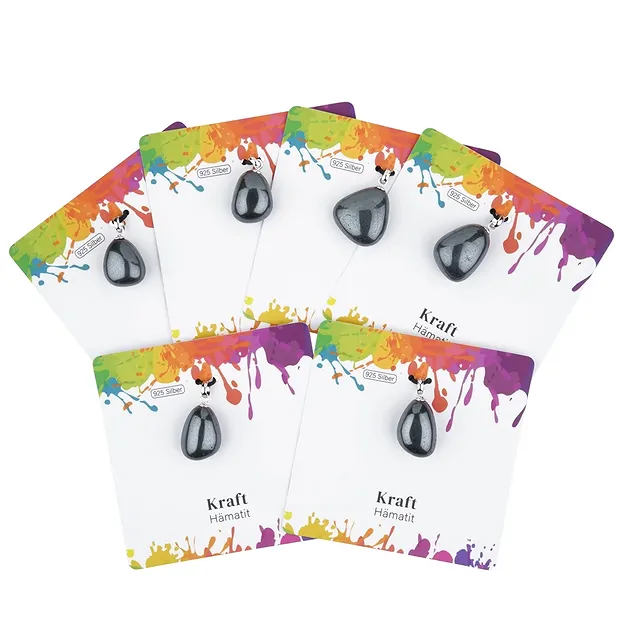 Colgante de Hematita, Piedra rodada pequeña, rodiado | Marco Schreier