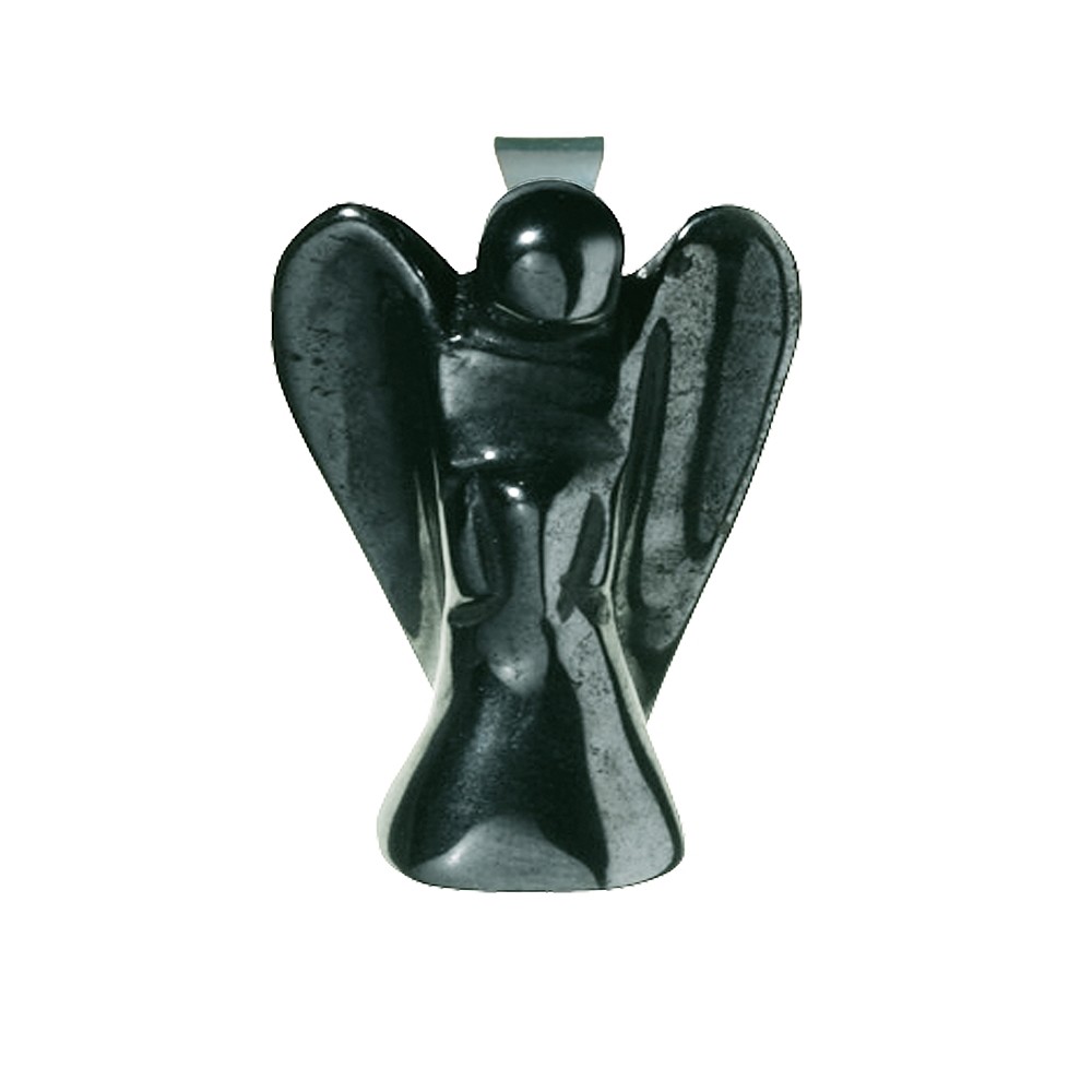 Angel pendant Hematite (power), 3cm | wholesaler gems, healing stones & jewelry