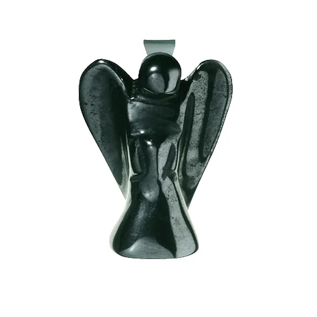 Ciondolo a forma di angelo in Ematite (forza), 3 cm | Marco Schreier