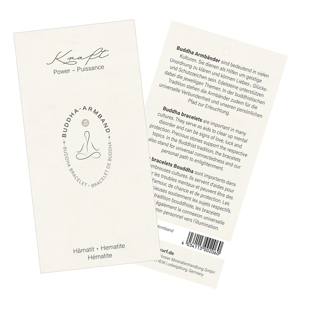 Pulsera de hematina | Schreier piedras preciosas, piedras curativas y joyería