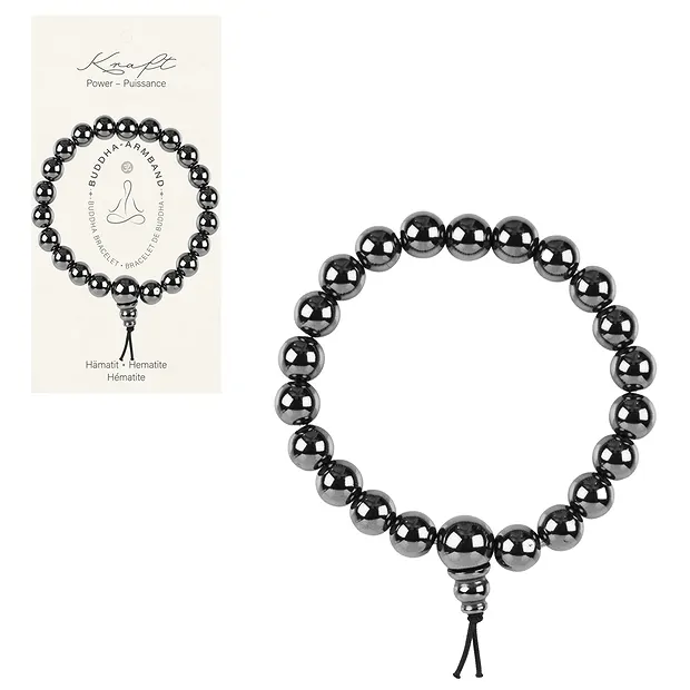 Bracciale di potenza in ematina | gemme, pietre curative e gioielli all'ingrosso