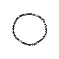 0608550104 Armband, Hämatit (natur), 04mm Kugeln | Edelsteine, Heilsteine & Schmuck-Handel