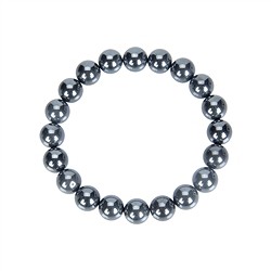0608550110 Bracciale, Ematite (naturale), perline da 10 mm | Marco Schreier