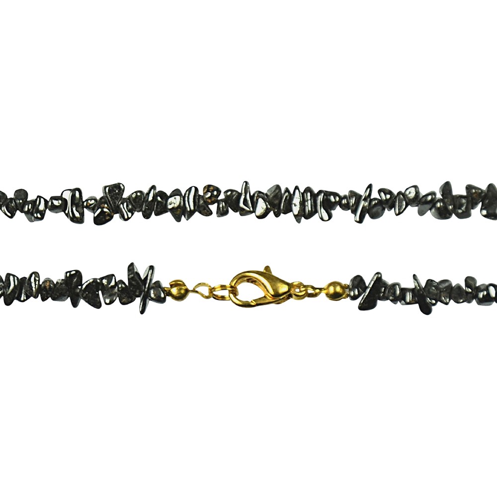 Necklace splinter, Hematite, 60cm Special price! | Marco Schreier