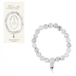 0609150001 Kraftarmband Magnesit | Schreier Großhändler Edelsteine, Heilsteine & Schmuck