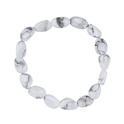 0609150020 Armband, Magnesit, 10 - 12mm Nuggets | Schreier Edelsteine, Heilsteine & Schmuck
