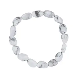 0609150020 Armband, Magnesit, 10 - 12mm Nuggets | Schreier Edelsteine, Heilsteine & Schmuck