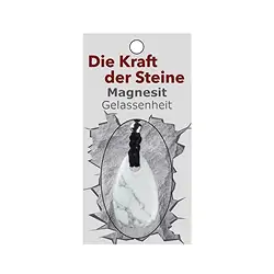 0609171015 Pendentif pierre de force Magnésite (sérénité) | Marco Schreier