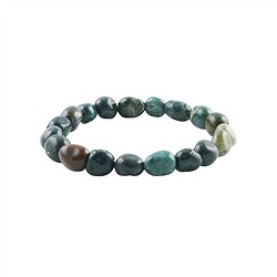 0609550020 Bracelet, Jasper (multicolour), 10 - 12mm nuggets | Marco Schreier