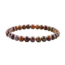 0609550106 Bracelet, jasper (fancy jasper), 06mm beads | wholesaler gems & healing stones
