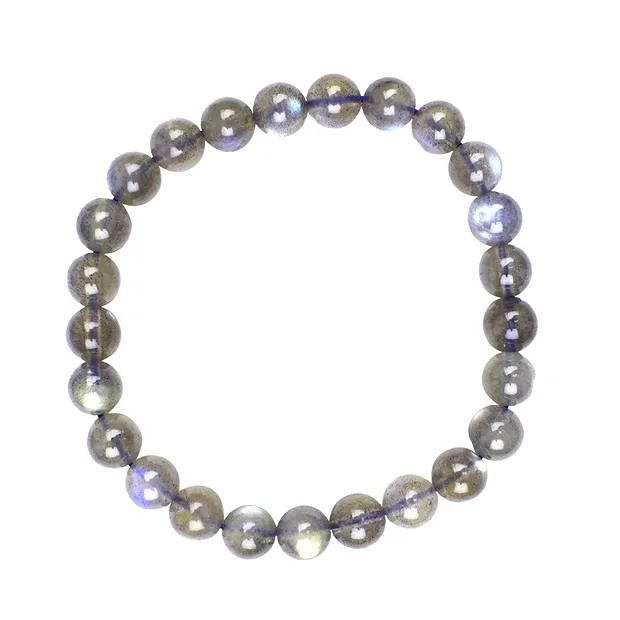 Armband, Labradorit, 07-08mm Kugeln | Schreier Edelsteine, Heilsteine & Schmuck