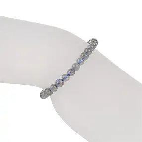 Armband, Labradorit (dunkel), 05mm Kugeln | GH Edelsteine, Heilsteine & Schmuck
