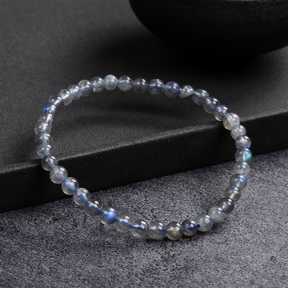Bracciale, Labradorite (scura), perline da 05 mm | Marco Schreier