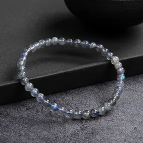 Armband, Labradorit (dunkel), 05mm Kugeln | GH Edelsteine, Heilsteine & Schmuck