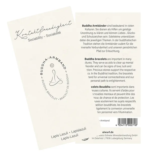 Kraftarmband Lapis Lazuli | Schreier Großhandel Edelsteine, Heilsteine & Schmuck