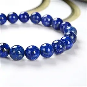 Bracciale, Lapislazzuli, perline da 10-11 mm | grossista gemme e pietre curative