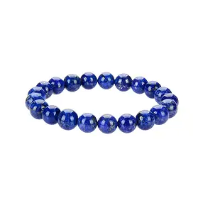 Bracciale, Lapislazzuli, perline da 10-11 mm | grossista gemme e pietre curative