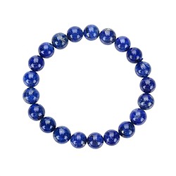 0610450025 Bracelet, Lapis Lazuli, 10-11mm beads | wholesale gems, healing stones &amp; jewelry