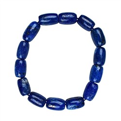 0610450071 Armband, Lapis Lazuli, 13mm Tönnchen | Schreier Edelsteine, Heilsteine & Schmuck