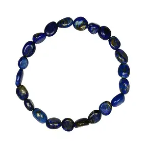 Bracciale, Lapislazzuli, pepite di 08-10 mm | grossista gemme e pietre curative