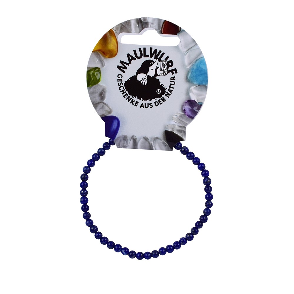 Bracciale, Lapislazzuli , perline da 04 mm | grossista gemme e pietre curative