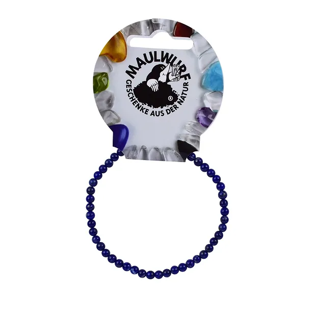 Bracciale, Lapislazzuli , perline da 04 mm | grossista gemme e pietre curative