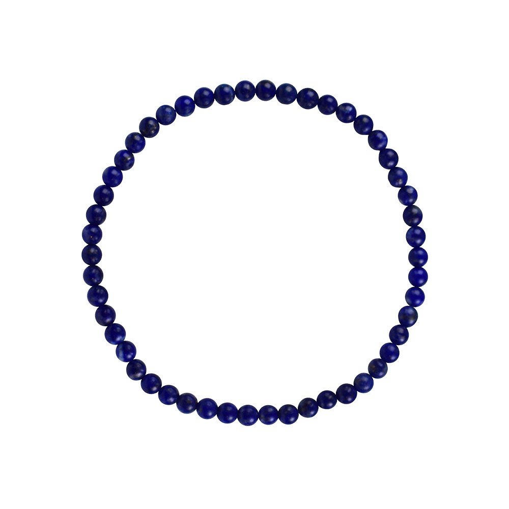 Bracciale, Lapislazzuli , perline da 04 mm | grossista gemme e pietre curative