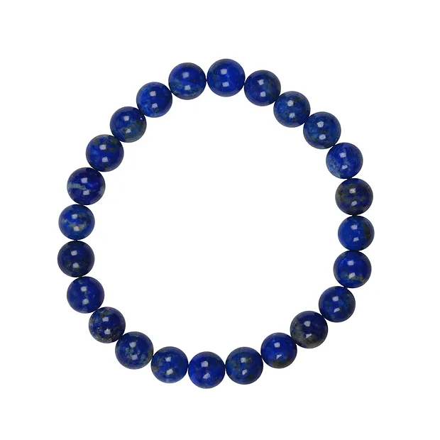 Bracelet, Lapis Lazuli, 08mm beads | wholesaler gems, healing stones & jewelry