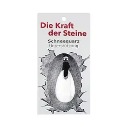 0611171015 Kraftstein-Anhänger Schneequarz (Unterstützung) | Marco Schreier