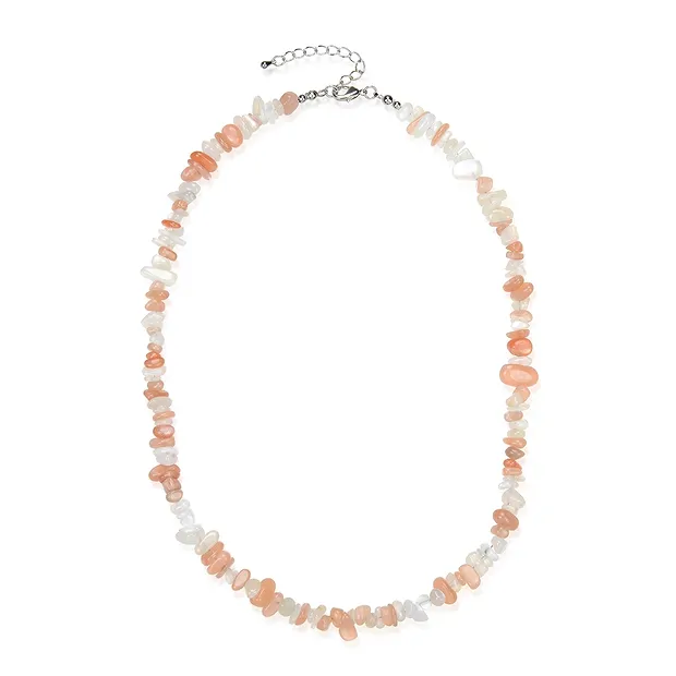 Collana Barocco Classico Pietra di luna | grossista gemme e pietre curative