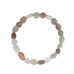 0611350079 Bracciale, Pietra di luna (colorata), pepite da 08 mm | Marco Schreier