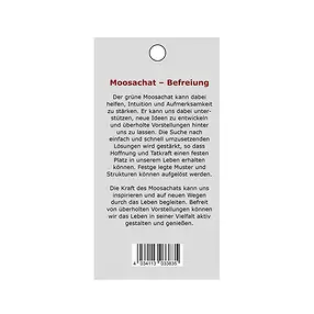 Power stone pendant Moss Agate (liberation) | wholesaler gems & healing stones
