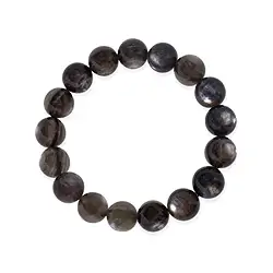 0611550026 Bracelet, Muscovite (stab.), boules de 12-13mm | Marco Schreier