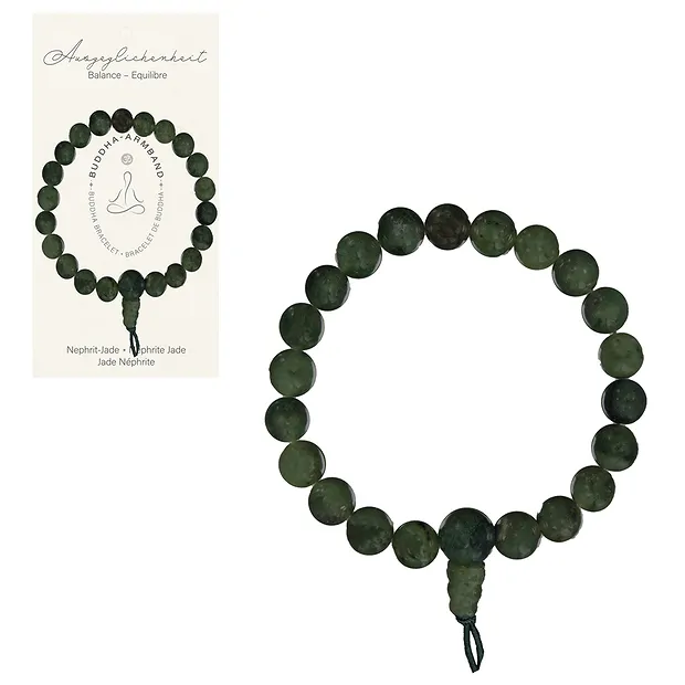Pulsera de poder Nefrita | piedras preciosas, piedras curativas y joyería