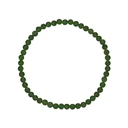 0611650104 Bracelet, Nephrite, 04mm beads | minerals trade - gems, healing stones & jewelry